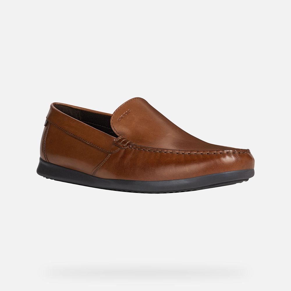 Geox Loafers Brown Sile - Geox Mens Shoes - OHTBEW376